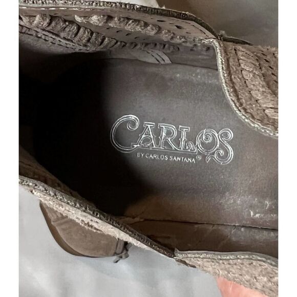 Carlos by Carlos Santana Grey Booties - Picture 4 of 6
